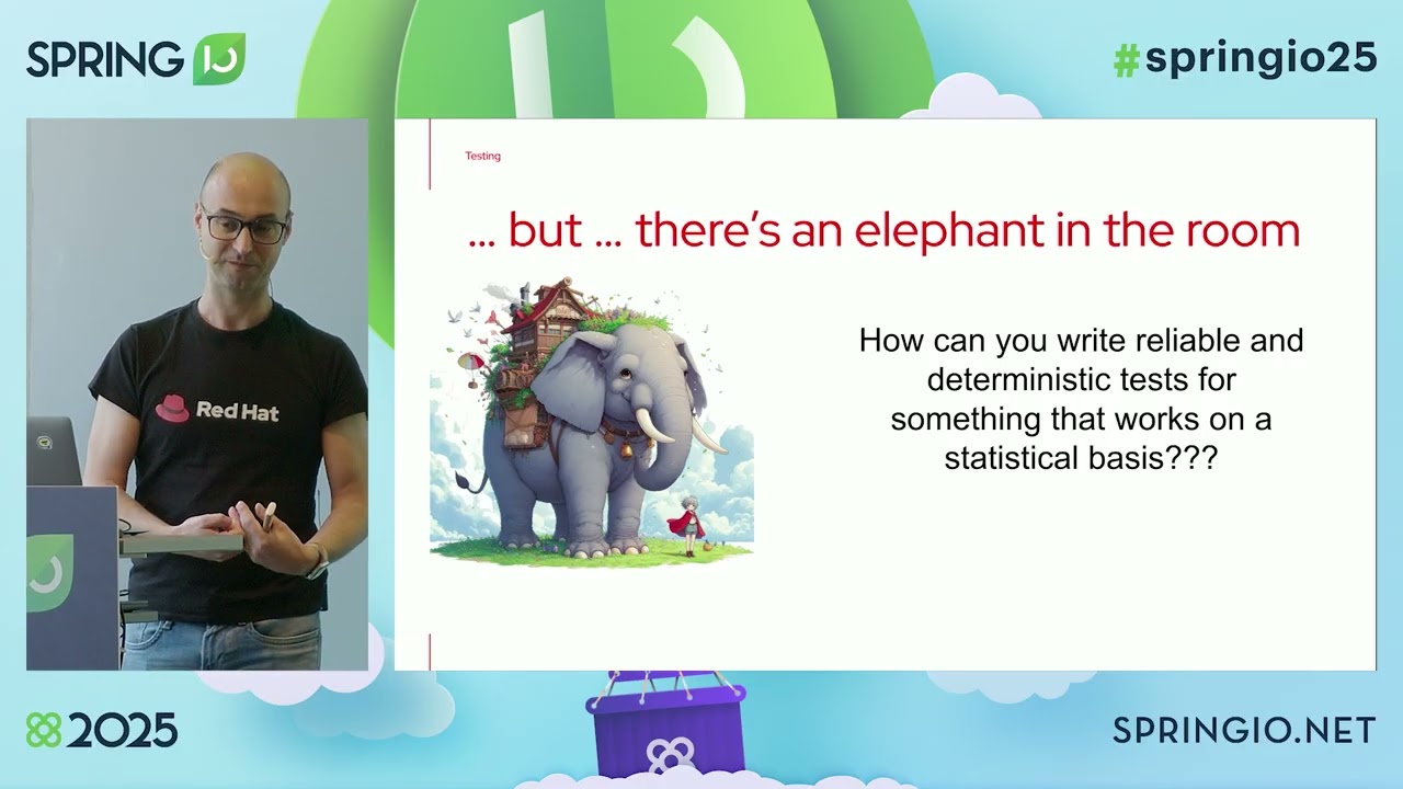 Taming Testing of AI apps by Alex Soto @ Spring I/O 2025