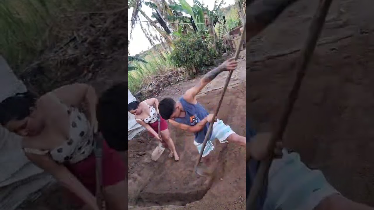 Improvisando uma piscina pras crianças 