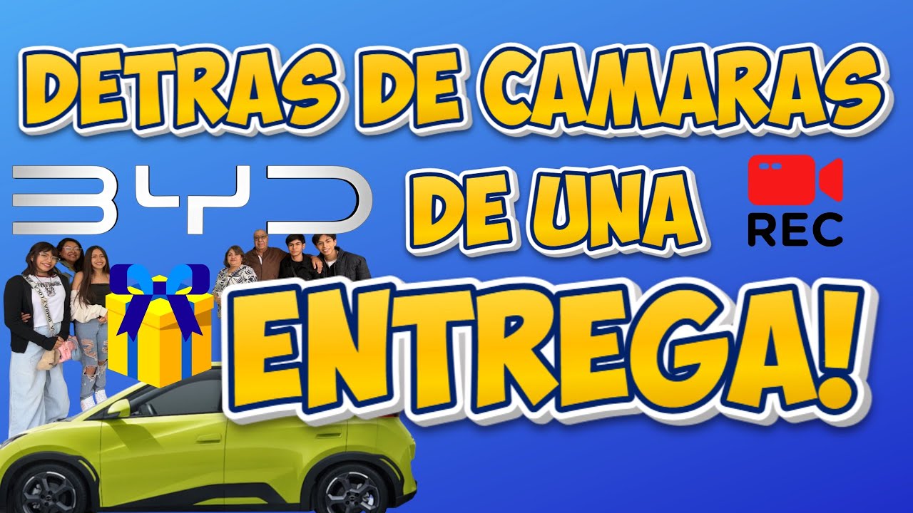 El detr&aacute;s de c&aacute;maras de una entrega de auto BYD Dolphin #entregas #byd #autos 