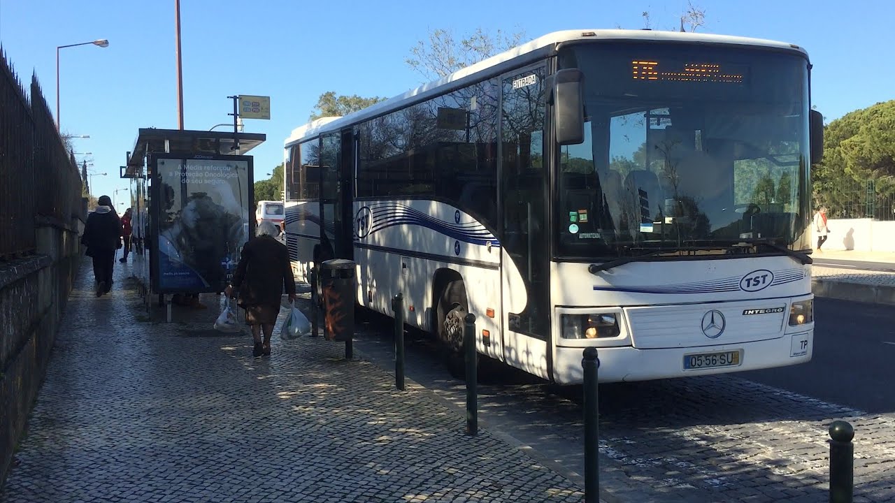 TST Transportes Sul Tejo - Mercedes-Benz O550 Integro Evobus - Bus 210 - Carreira/Line 176 [1440p]
