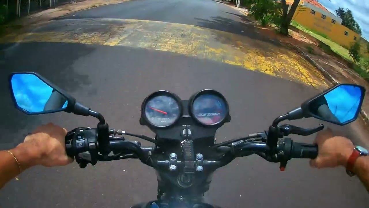 Role de fan 125 na cidade...