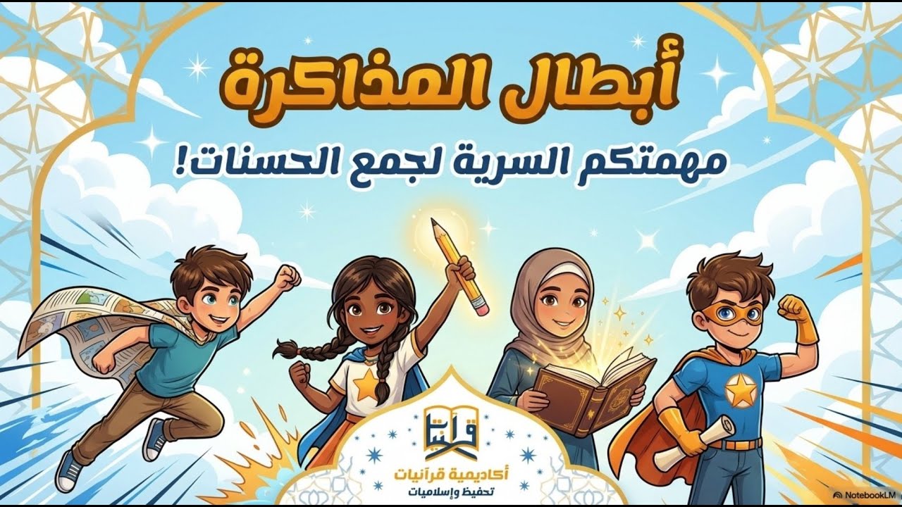 أبطال المذاكرة | براعم (7–10 سنوات)