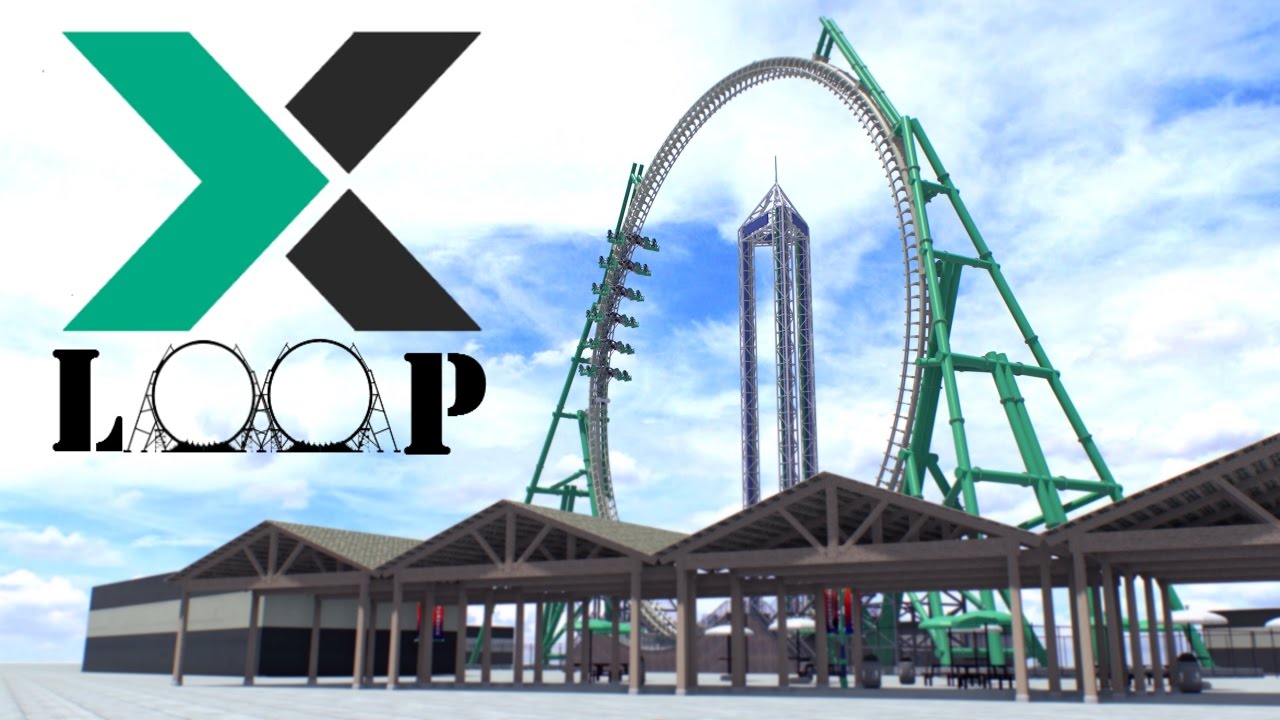 The X Loop (4D Concept Coaster) - NL2