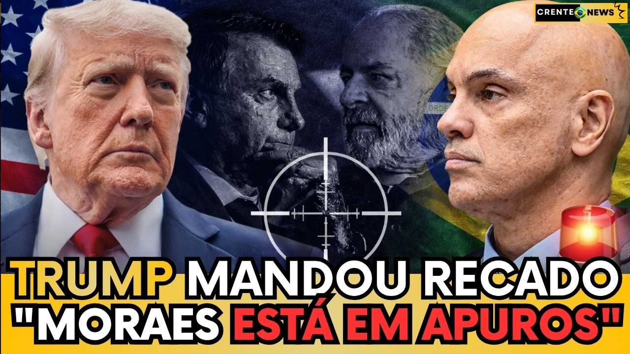 🚨 TRUMP VAI PRA CIMA DE MORAES! RELAT&Oacute;RIO DOS EUA CITA INTERFER&Ecirc;NCIA NA DISPUTA EM 2026! - ENTENDA