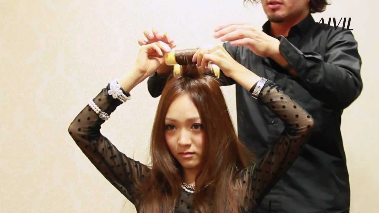アイビルDH38mmでつくるグラマラス大人カールスタイル