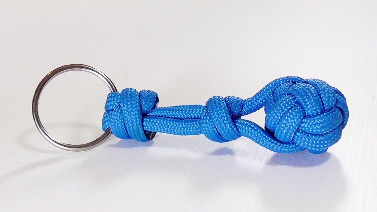 How To Tie To A Keyring With The Double Connection Knot