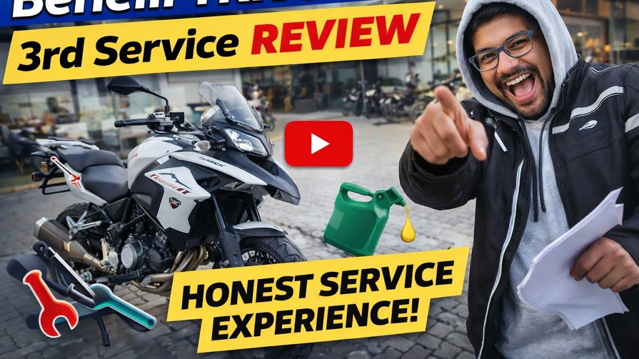Benelli TRK 502 3rd Service Full Details 2026|Cost, Maintenance, Oil Change 🔥