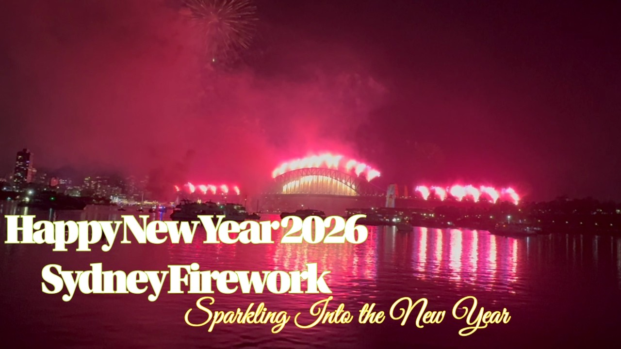 Happy New Year 2026 - Sydney Firework