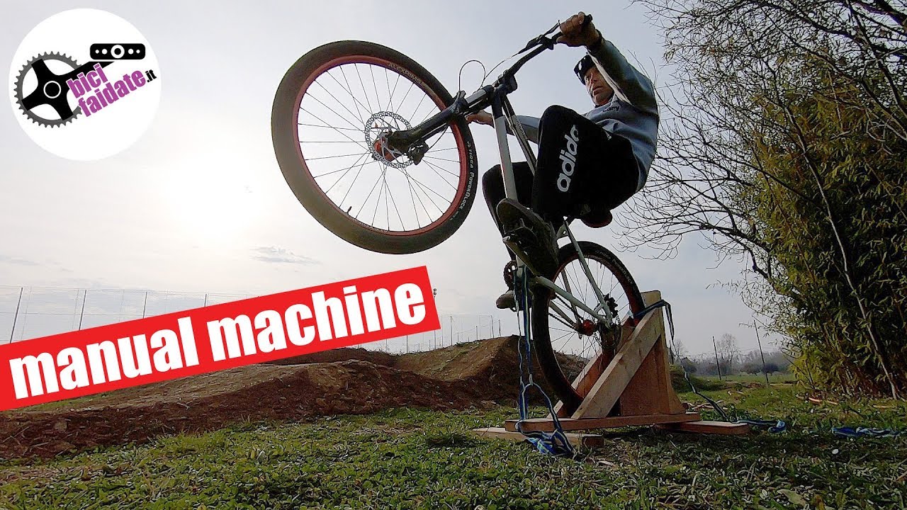 COME COSTRUIRE UN MANUAL MACHINE PER MTB CON 40€