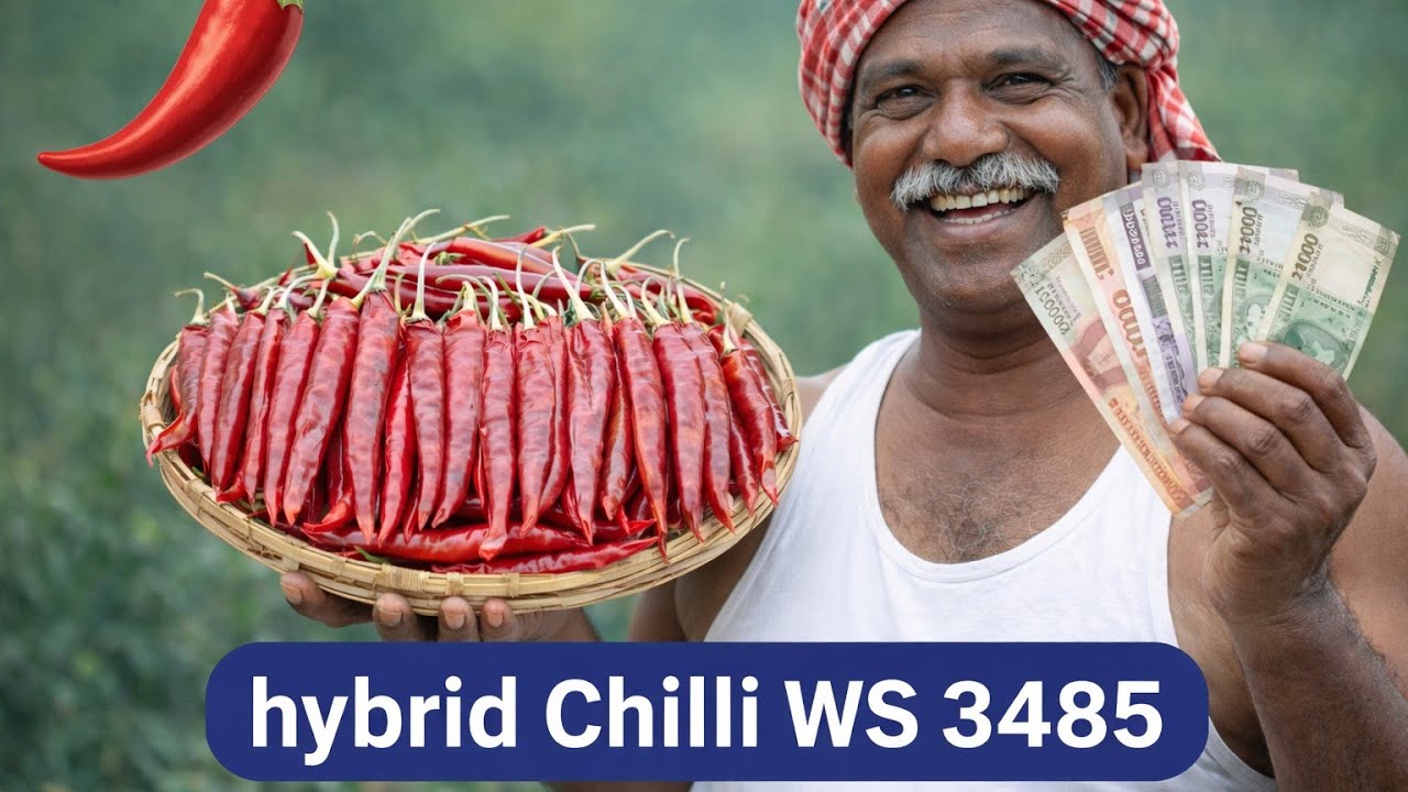 Hybrid Chilli Duel WS 3485;, Guntur Andhra Pradesh February 2026 