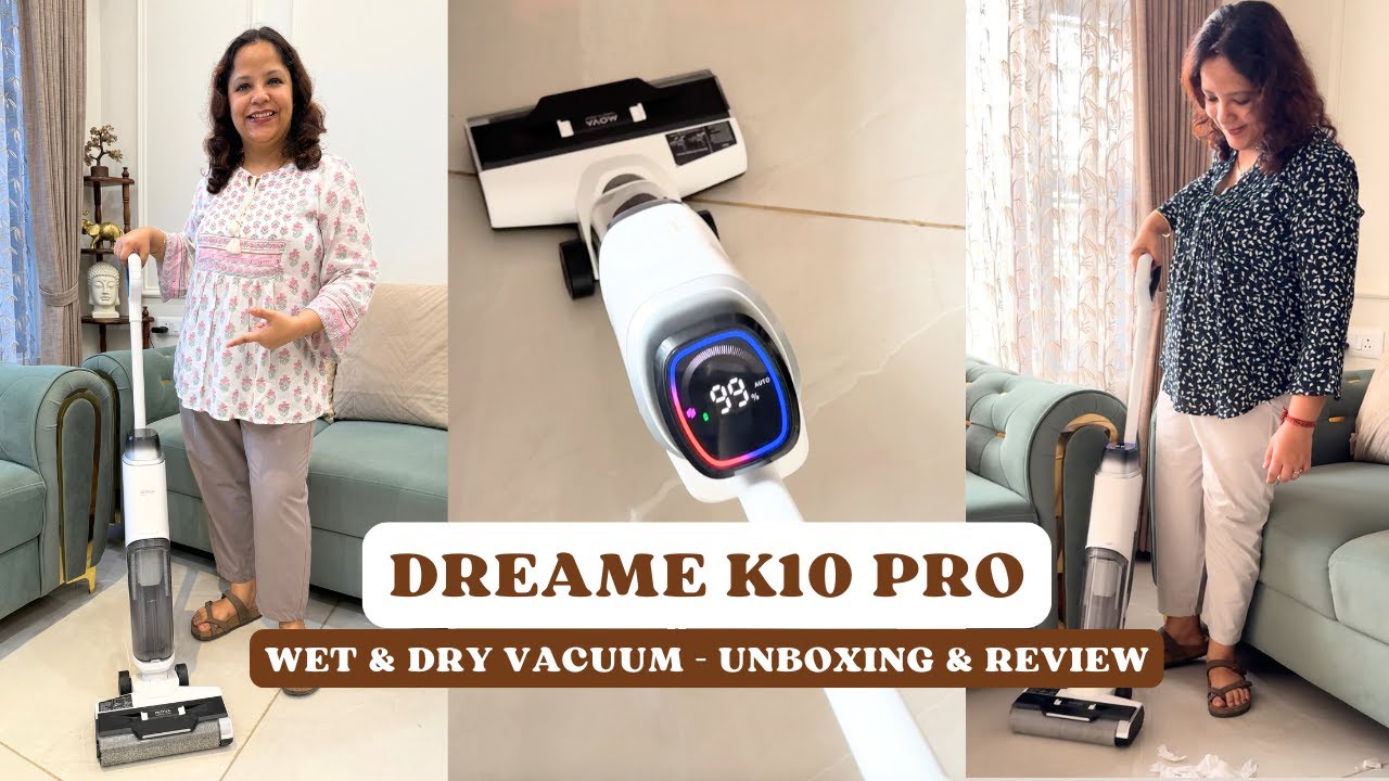 Dreame K10 Pro Unboxing & Review | New Wet & Dry Vacuum for Easy Cleaning