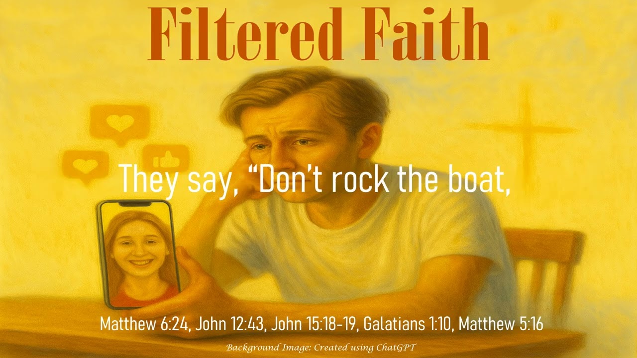Filtered Faith | Are you living for the likes, or the love of the King?