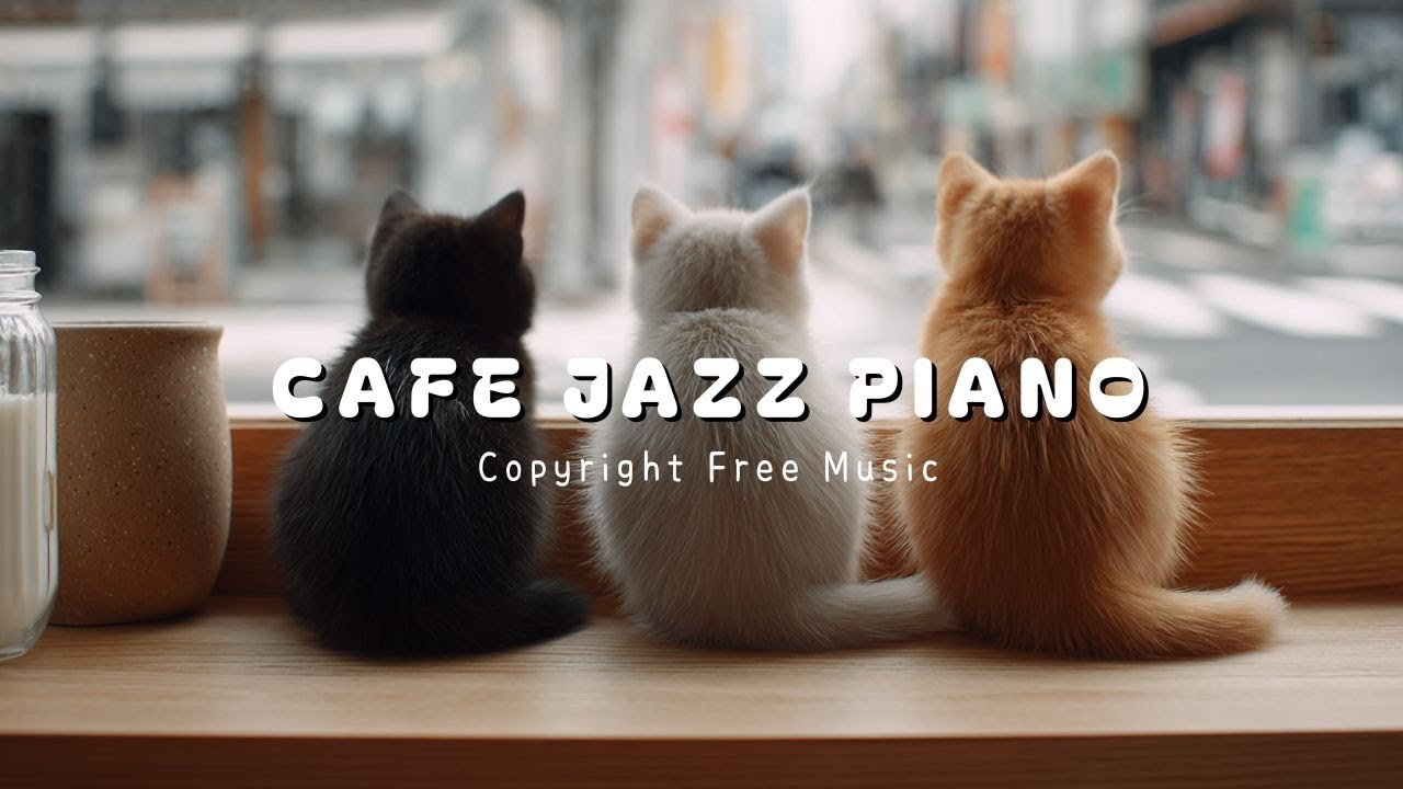 𝙋𝙞𝙖𝙣𝙤 𝙋𝙡𝙖𝙮𝙡𝙞𝙨𝙩 I Невероятно уютный джаз с котенком ☕️ Звуковой эликсир для фокуса