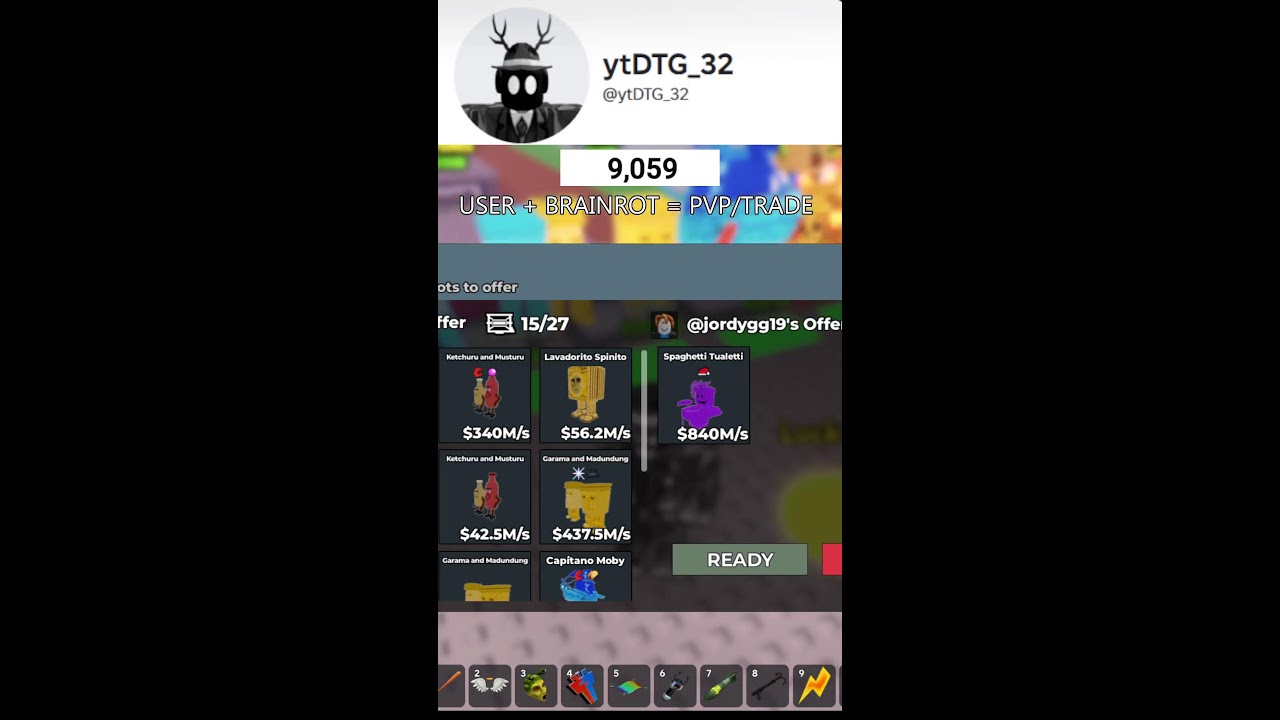 🔴Trading/PVP LIVE in Steal A Braintot! + Giveaway