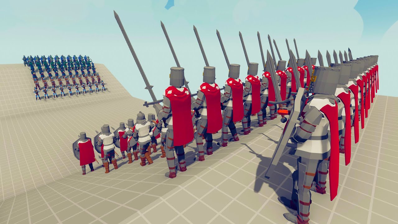 Crusader Army vs Full Archer Soldiers | Ultimate Medieval Battle in TABS