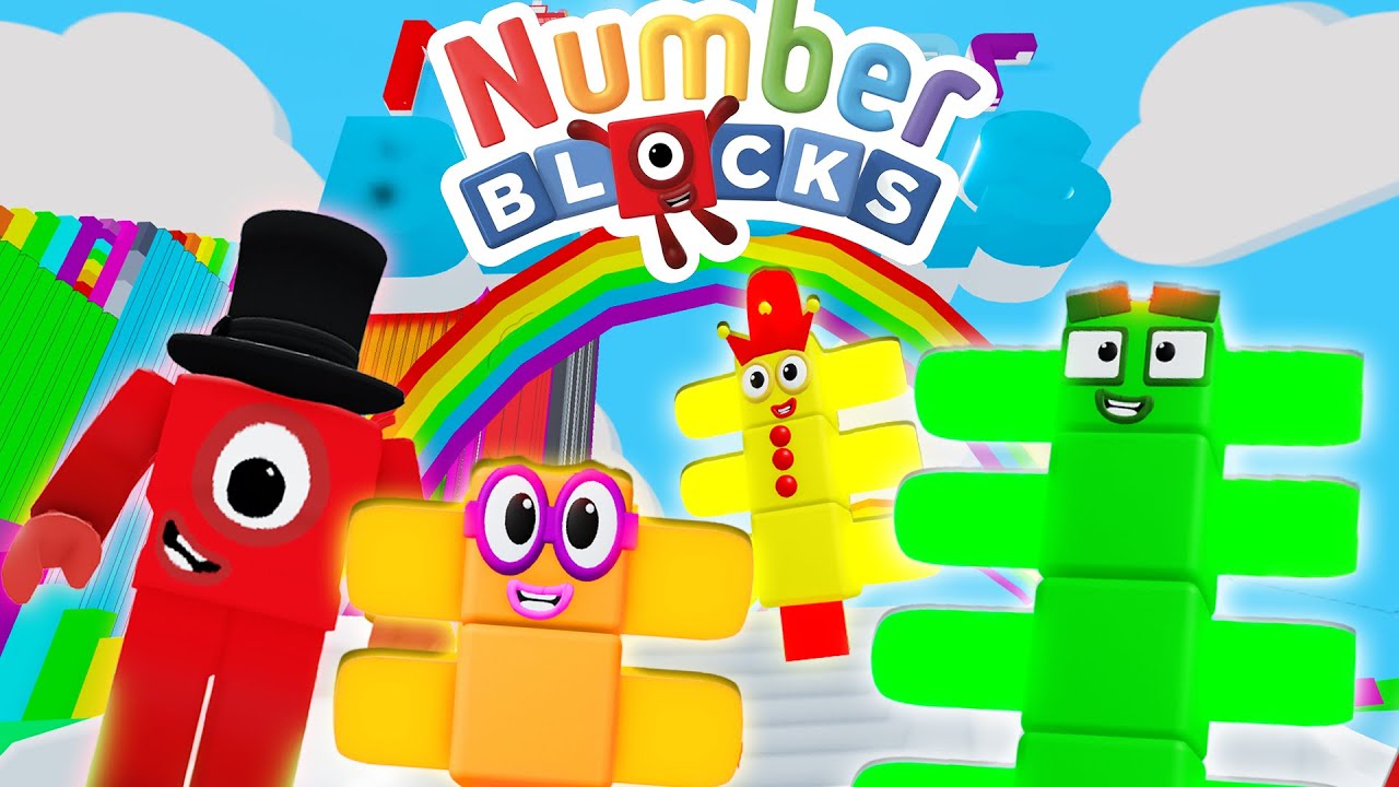 Numberblocks Play NEW Numberblock Adventure OBBY in Roblox