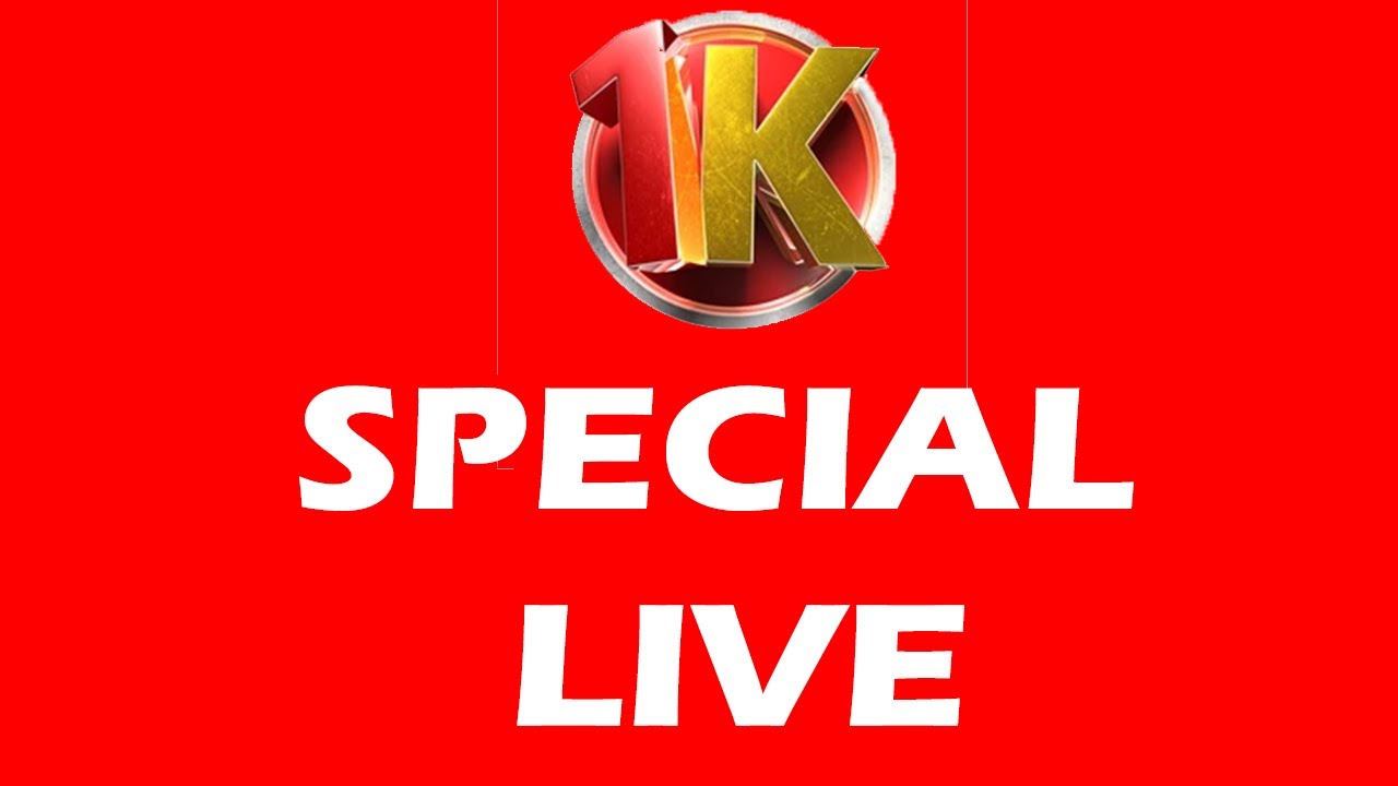 1K SPECIAL LIVE | Gaming With HariVids