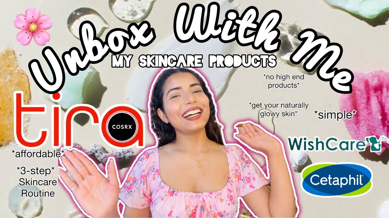 Tira Unboxing | Skincare Products | Simple Routine | Crazy Deals On Tira | #unboxing #skincare