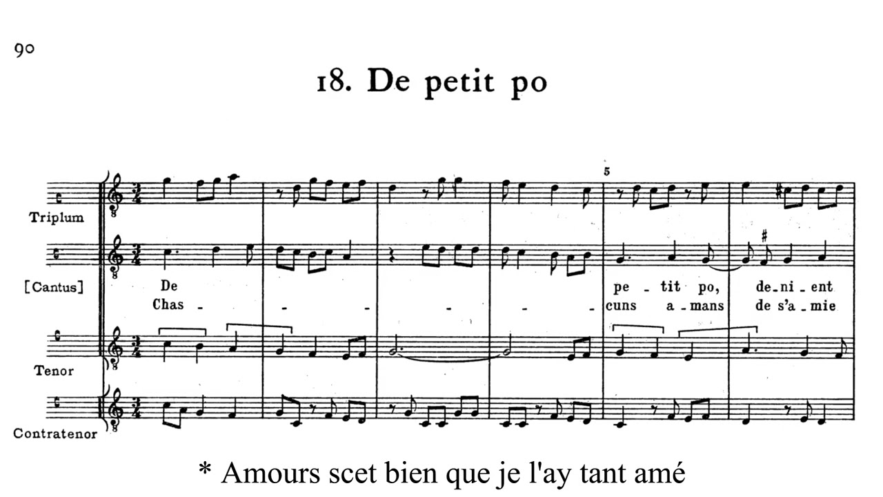 Guillaume de Machaut &ndash; Ballade: De petit po | Ferrara Ensemble | Ars Nova