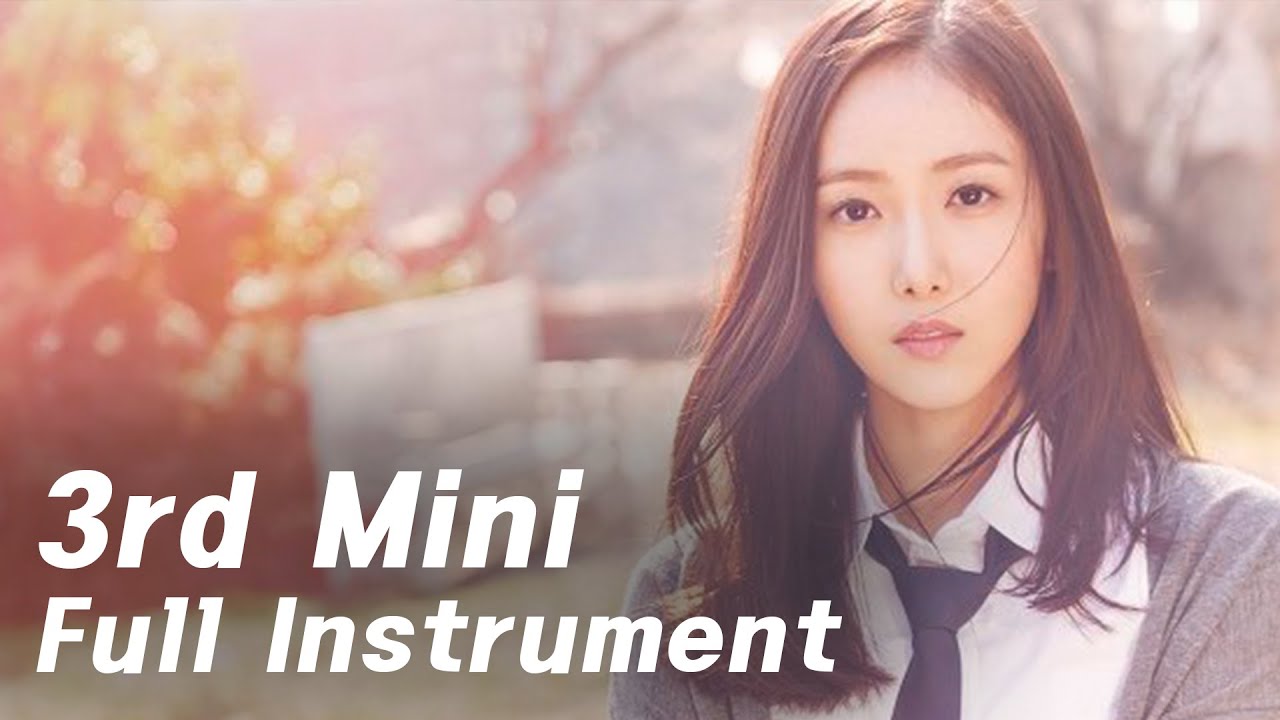 여자친구 3집 미니앨범 Instruments