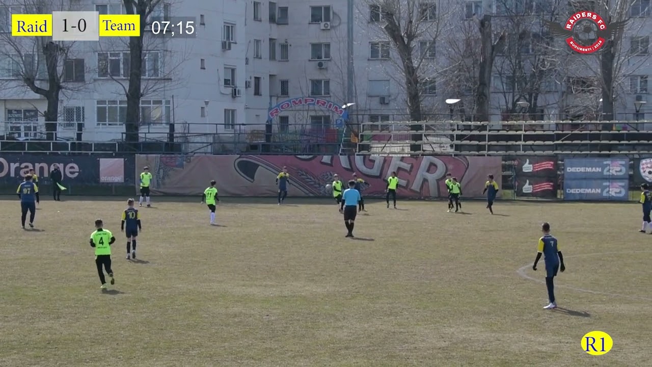 ACS Raiders Bucuresti - ProTeam, grupa 2008, campionat AMFB