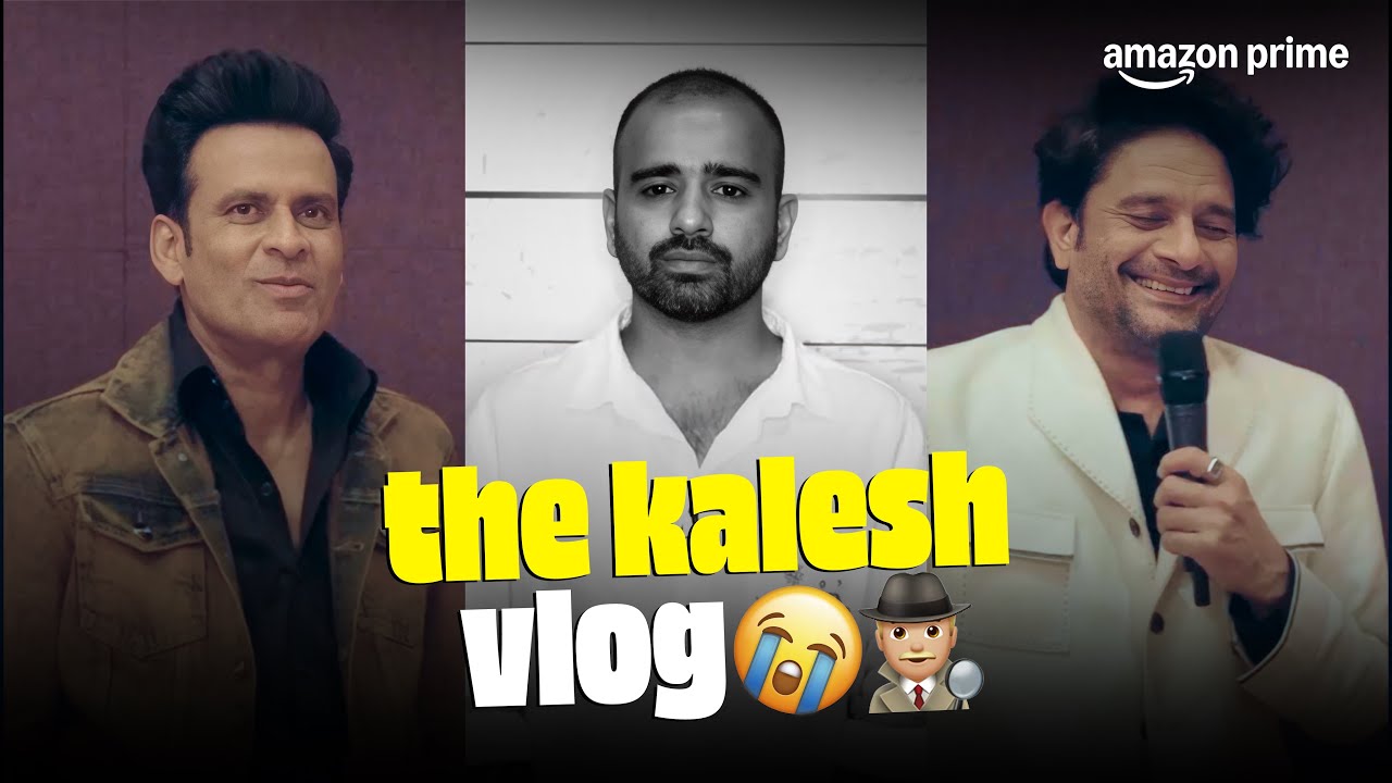 Gaurav being a spy at The Family Man S3 Trailer Launch | Manoj Bajpayee | Jaideep Ahlawat