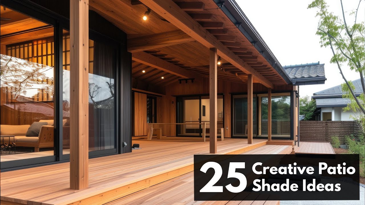 25 Creative Patio Shade Ideas to Elevate Your Outdoor Space