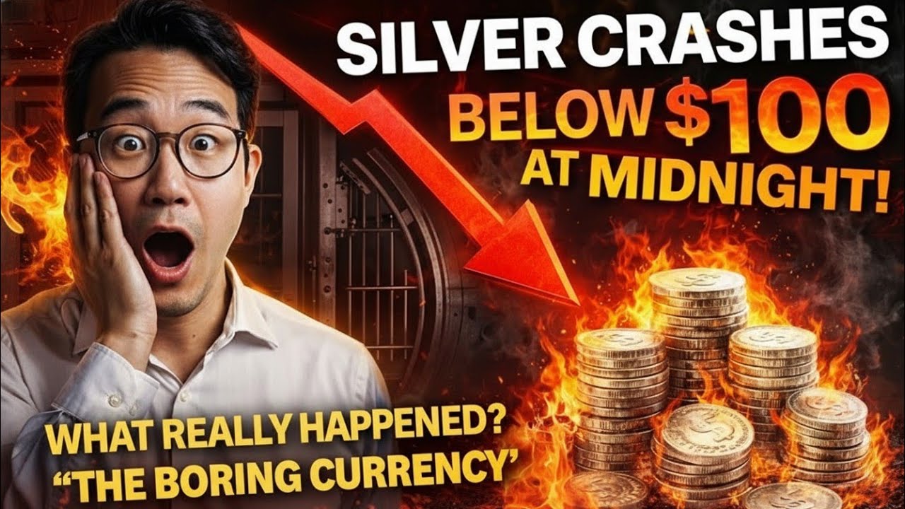 silver crashes Below $100 At Midnight : What Really Happened | The boring Currency