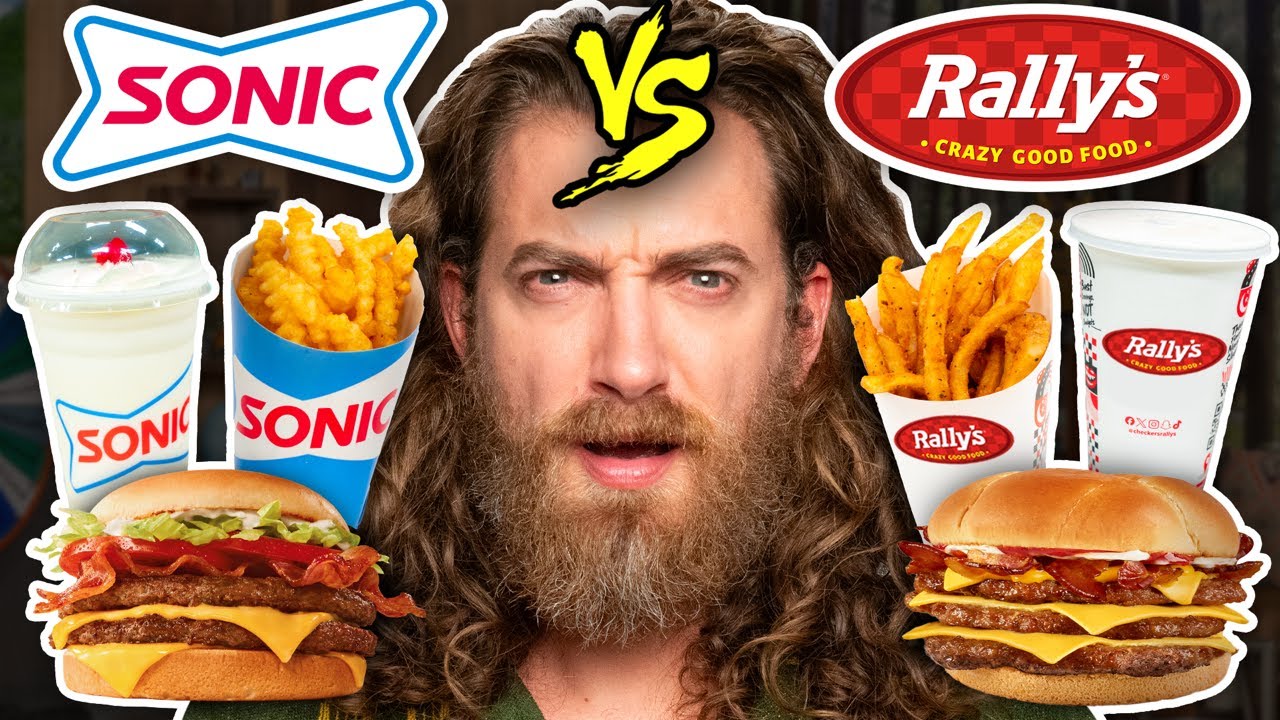 Sonic Vs. Checker’s (Rally's) | Food Feuds