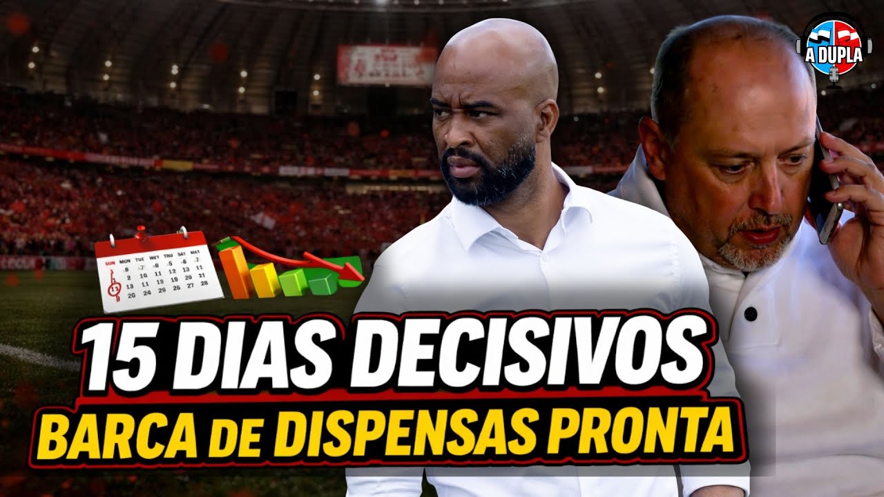 🔴⚪️ Inter: 🔥⏰ DIREÇÃO CORRE CONTRA O TEMPO | QUEM SAI E QUEM FICA | VAI CHEGAR ALGUÉM?