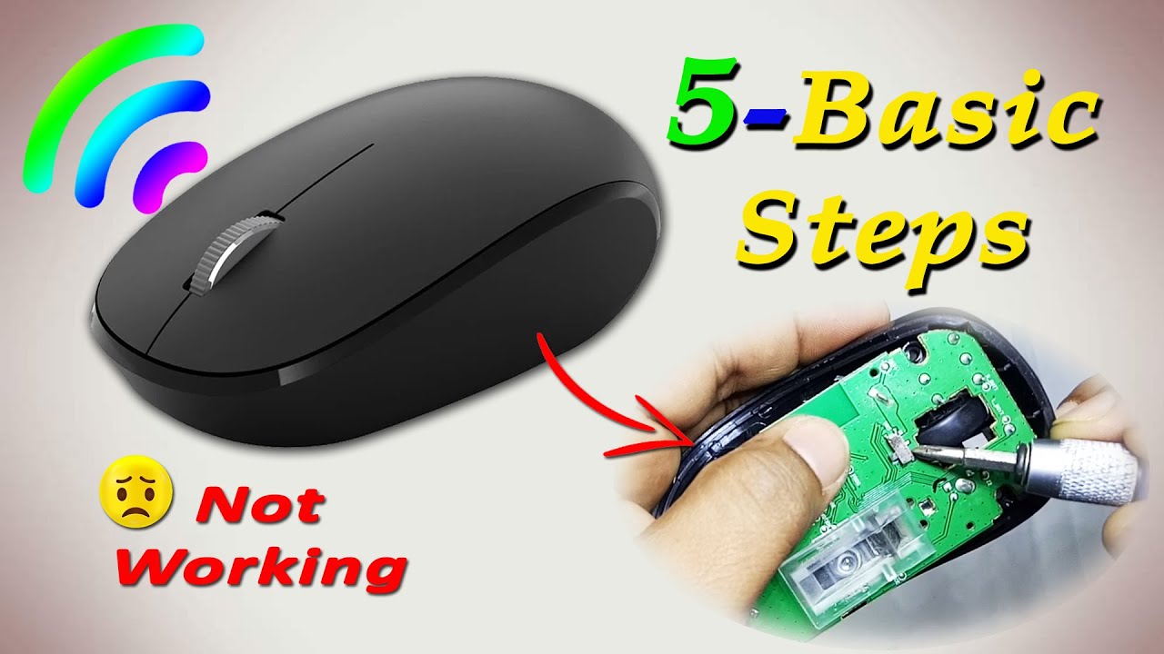 Wireless mouse not working properly || How to repair Wireless mouse || in Hindi.