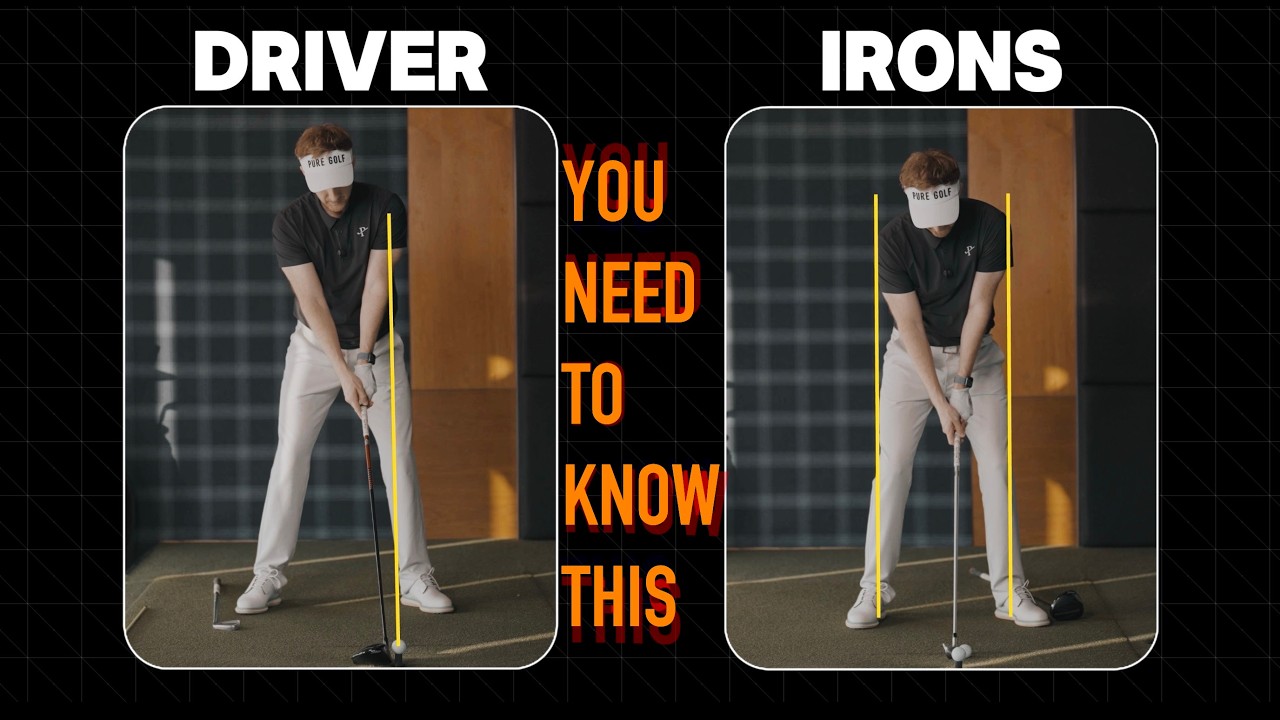 Driver vs Irons Setup — The Simple Differences Most Golfers Miss