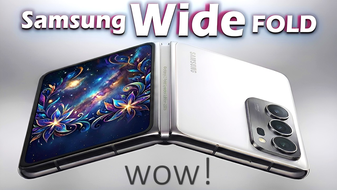 Samsung Galaxy Z Fold 8 Wide -  This is Impressive!
