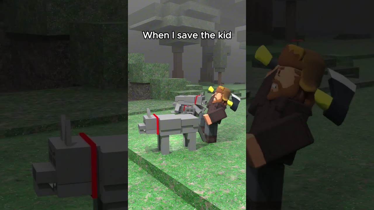 When I save the kid in 99 Nights in the Forest ☠️