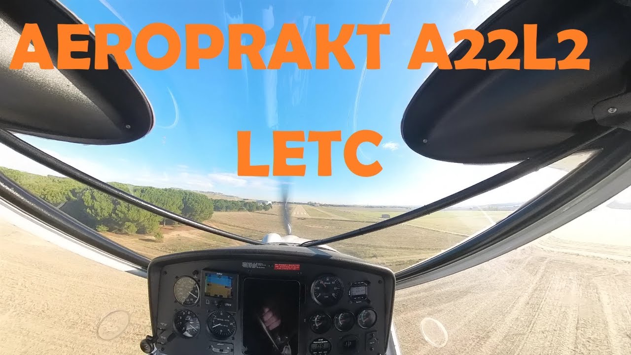 Vuelo Aeroprakt A22L2 Matilla de los Caños