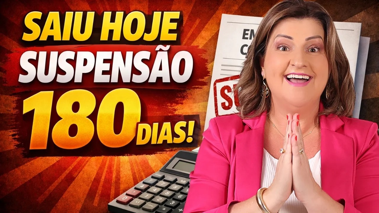 URGENTE SUSPENS&Atilde;O de CONSIGNADOS do INSS por 180 DIAS confirmada! SAIBA TUDO AGORA