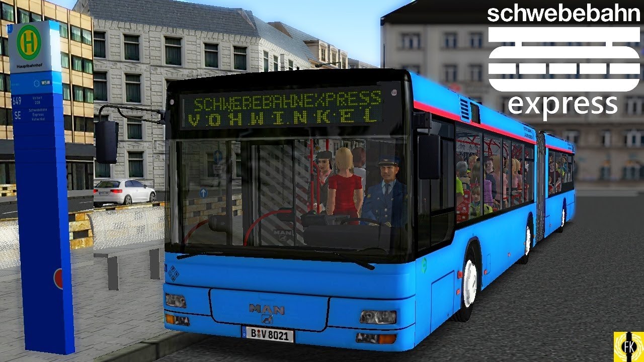OMSI 2 [60 FPS] - WUPPERTAL SCHWEBEBAHN-EXPRESS - Let's Play Omsi 2 [#559]