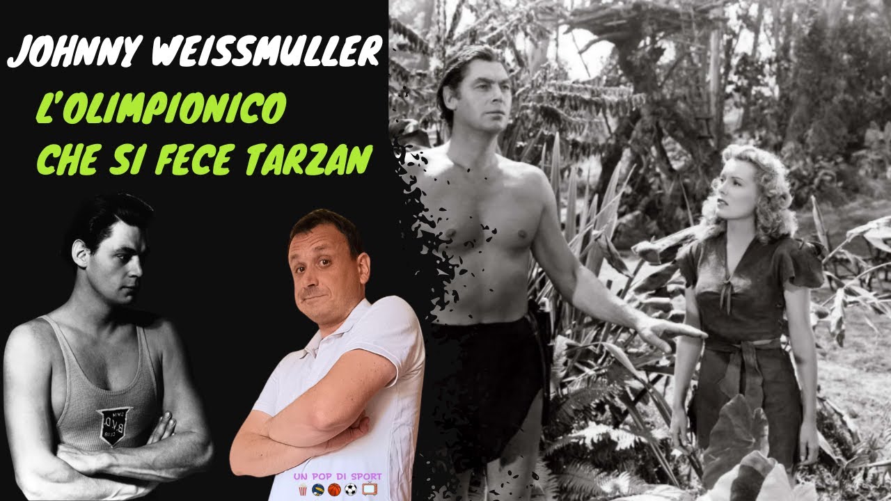 JOHNNY WEISSMULLER, l'olimpionico che si fece TARZAN