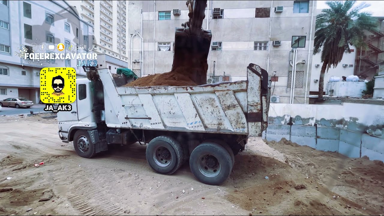 ترحيل الدمار الدفان اليوم الثاني بوكلين فولفو 💛