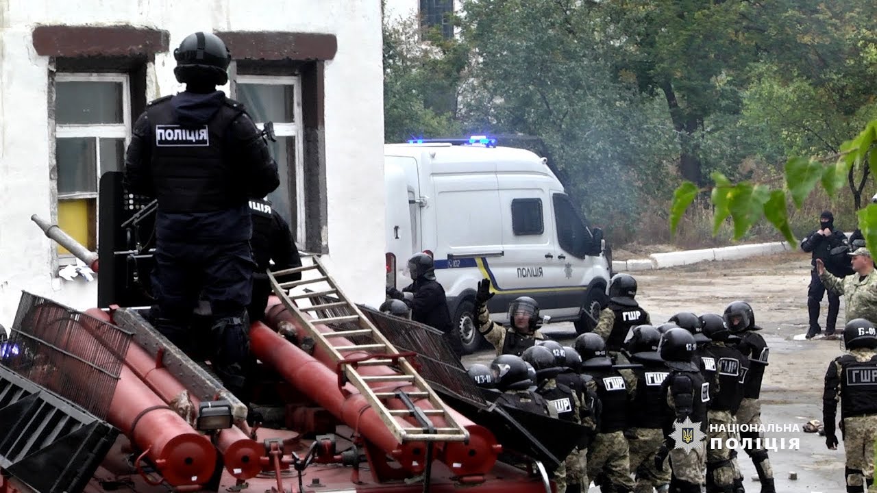 Харківські правоохоронці взяли участь у тактичних навчаннях