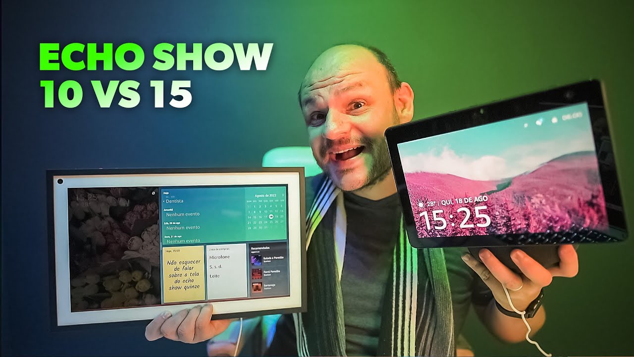 Echo Show 10 vs Echo Show 15 - Qual a Melhor Alexa para comprar
