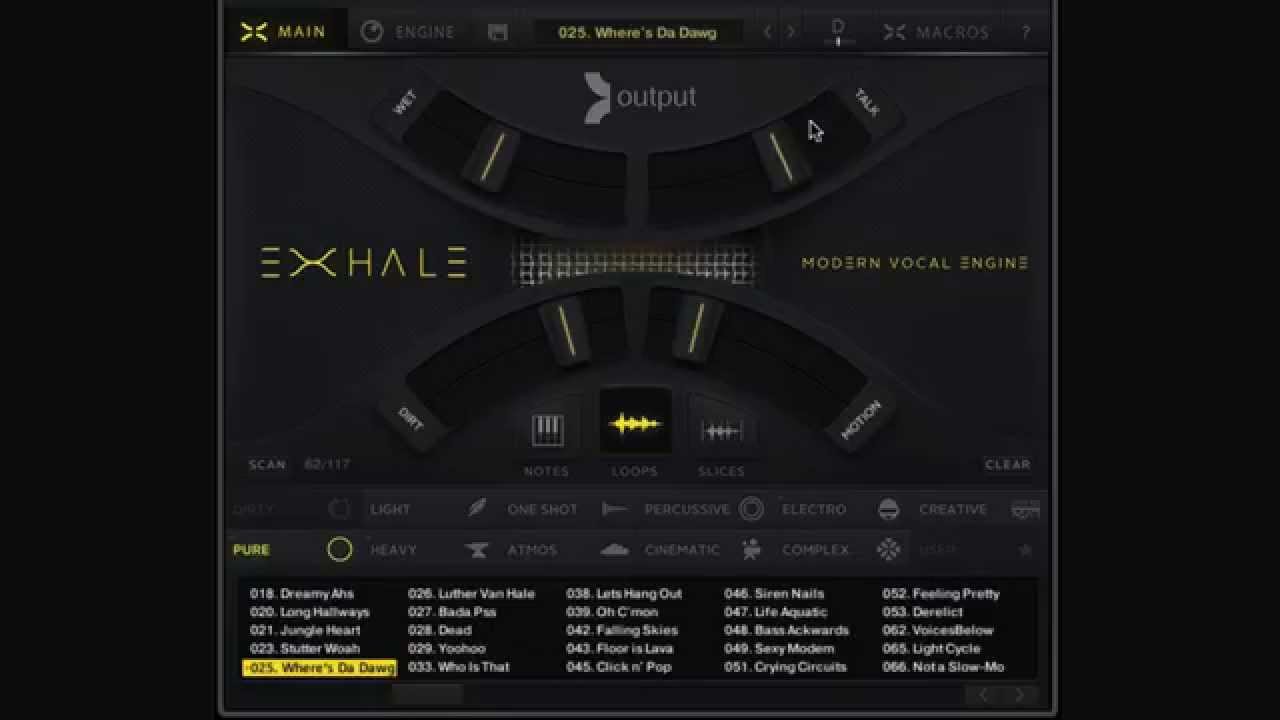 EXHALE By Output - Walkthrough