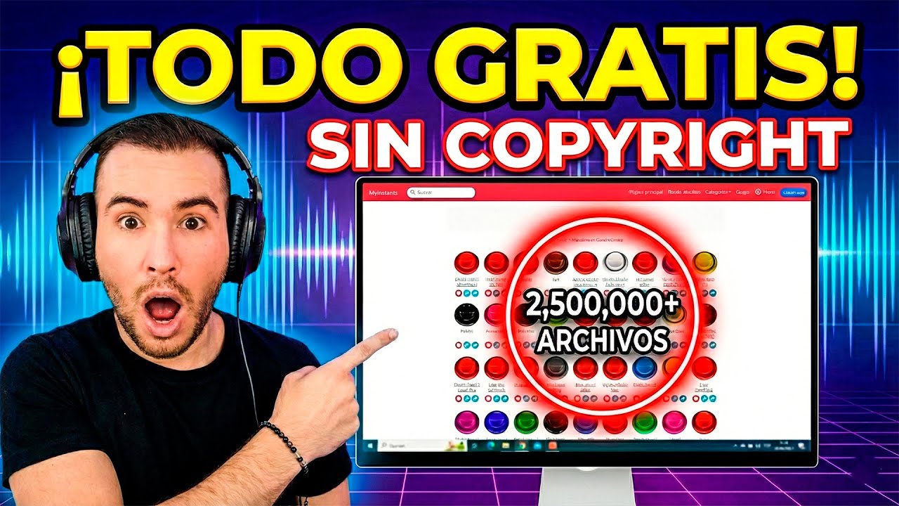 🚨 La Página SECRETA para Descargar MILLONES de Sonidos GRATIS (Sin Copyright)