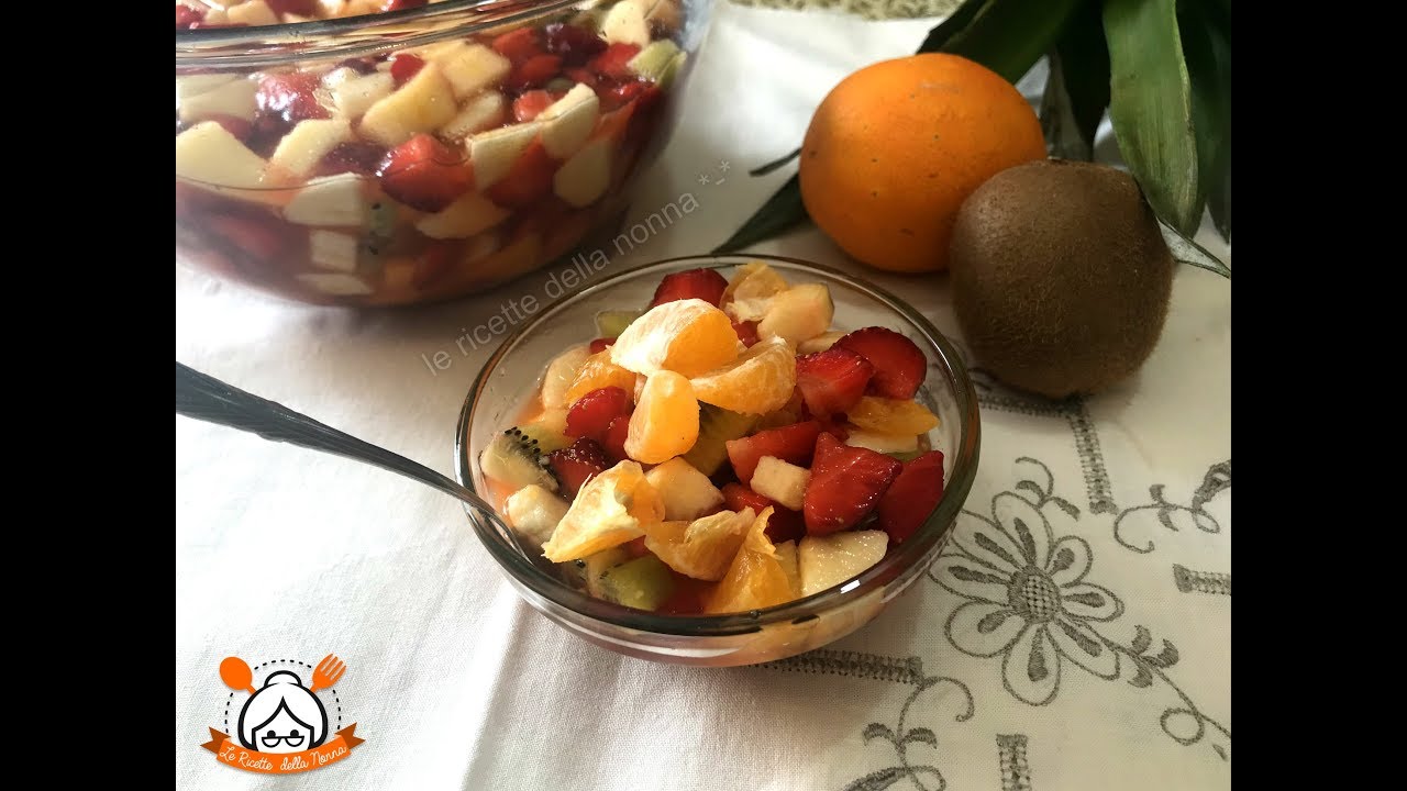 UNA DELIZIOSA MACEDONIA DI FRUTTA STUPIRA' I VOSTRI OSPITI