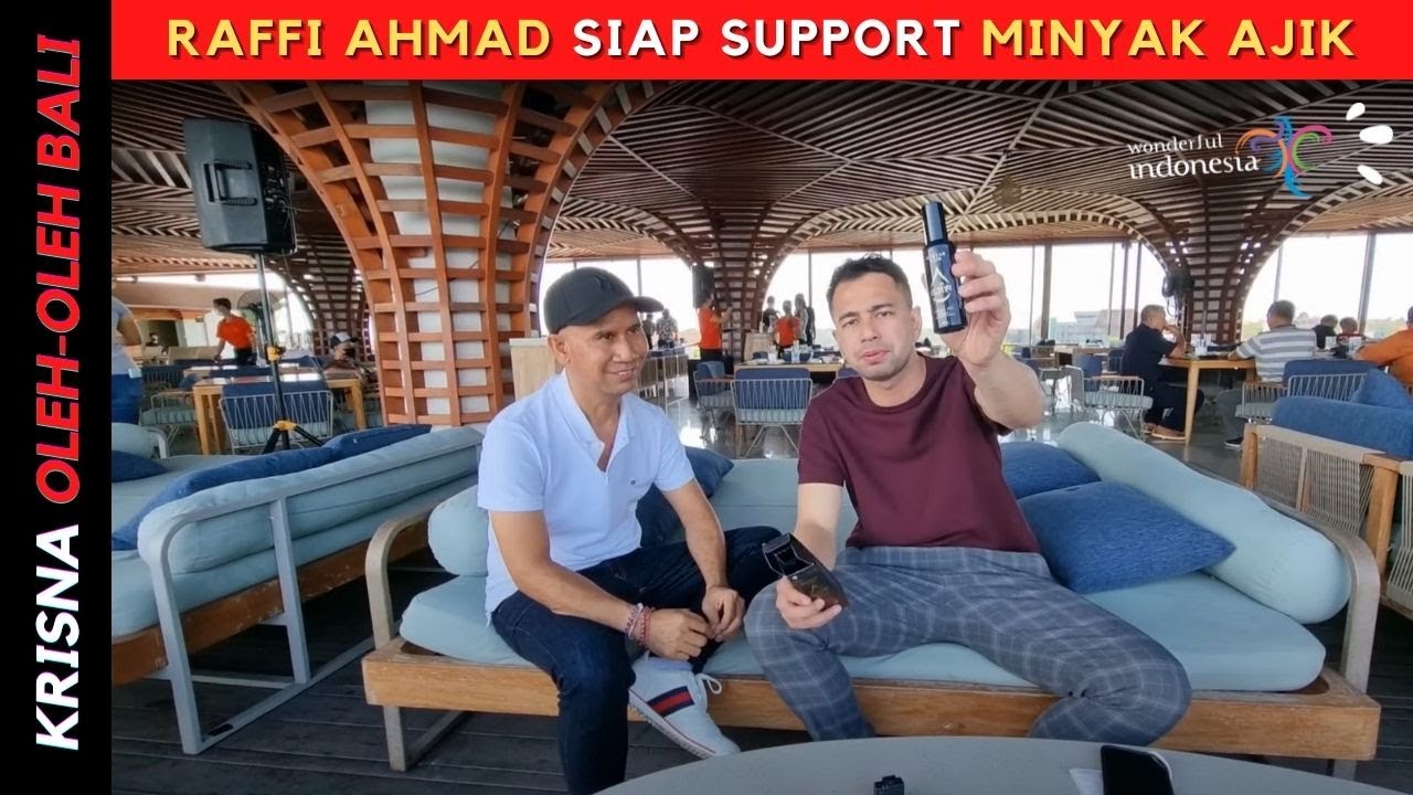 KOLABORASI AJIK KRISNA UNTUK INDONESIA DENGAN PRODUK TERBARU MINYAK AJIK, RAFFI AHMAD SIAP SUPPORT?