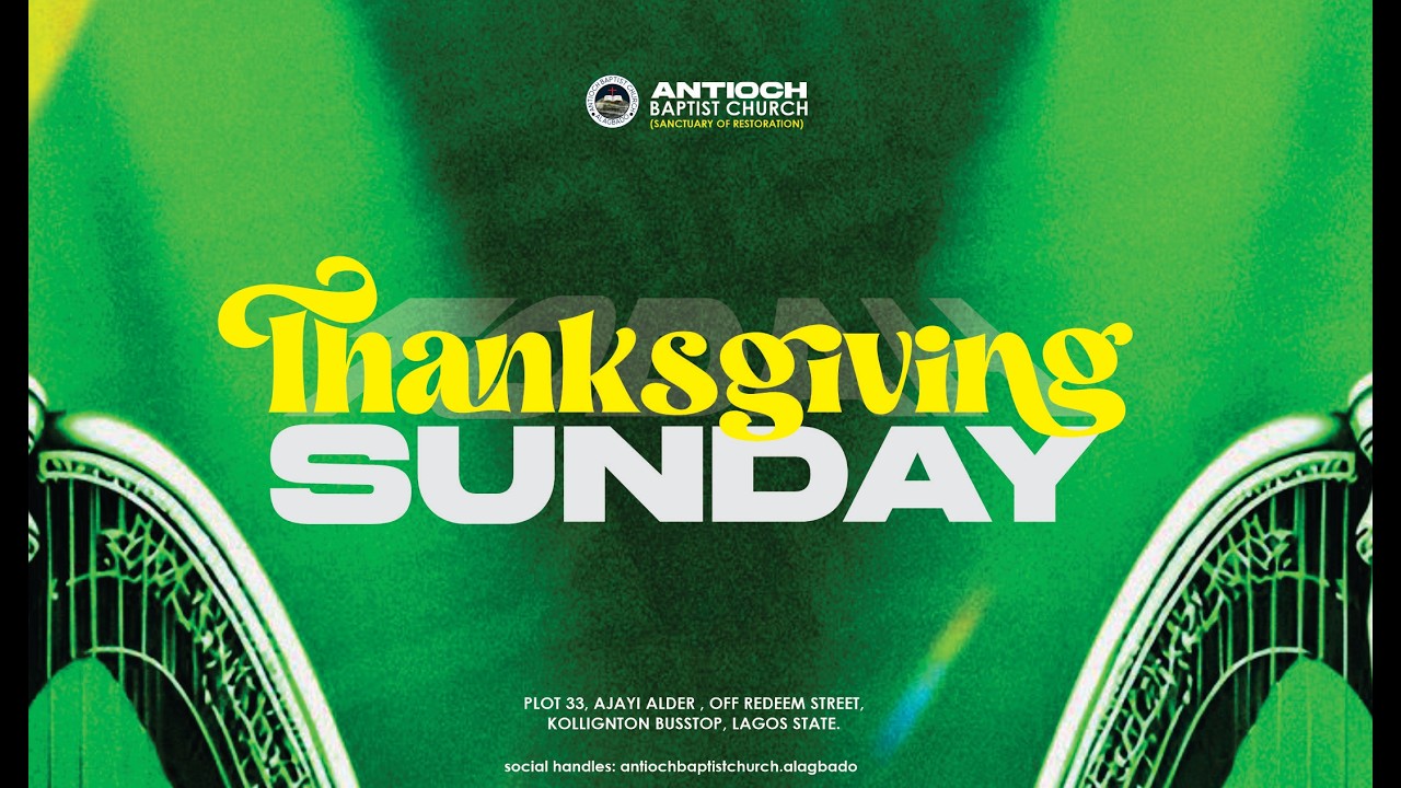 TODAH SERVICE (THANKSGIVING SERVICE)