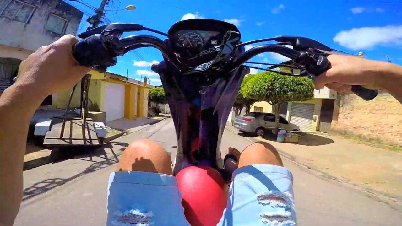 ISSO QUE &Eacute; UM VERDADEIRO MOTOVLOG RAIZ DE POP110 #grau