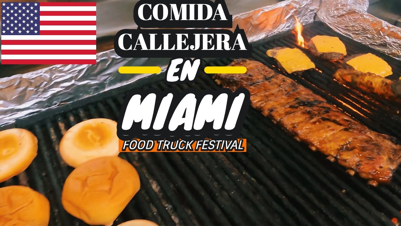 Lo que nadie te cuenta de la COMIDA “Callejera “en MIAMI🇺🇸