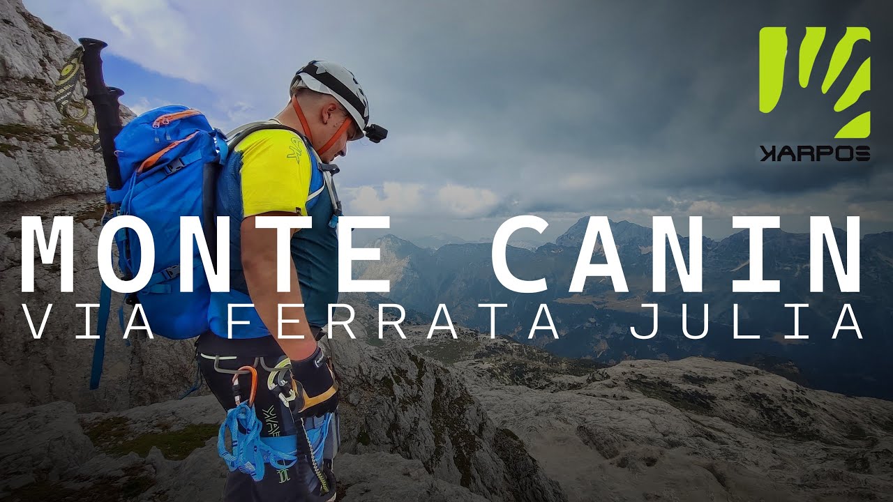 MONTE CANIN | via ferrata Julia | rifugio Gilberti Sella Nevea UD - Alpi Giulie | #gopro #karpos