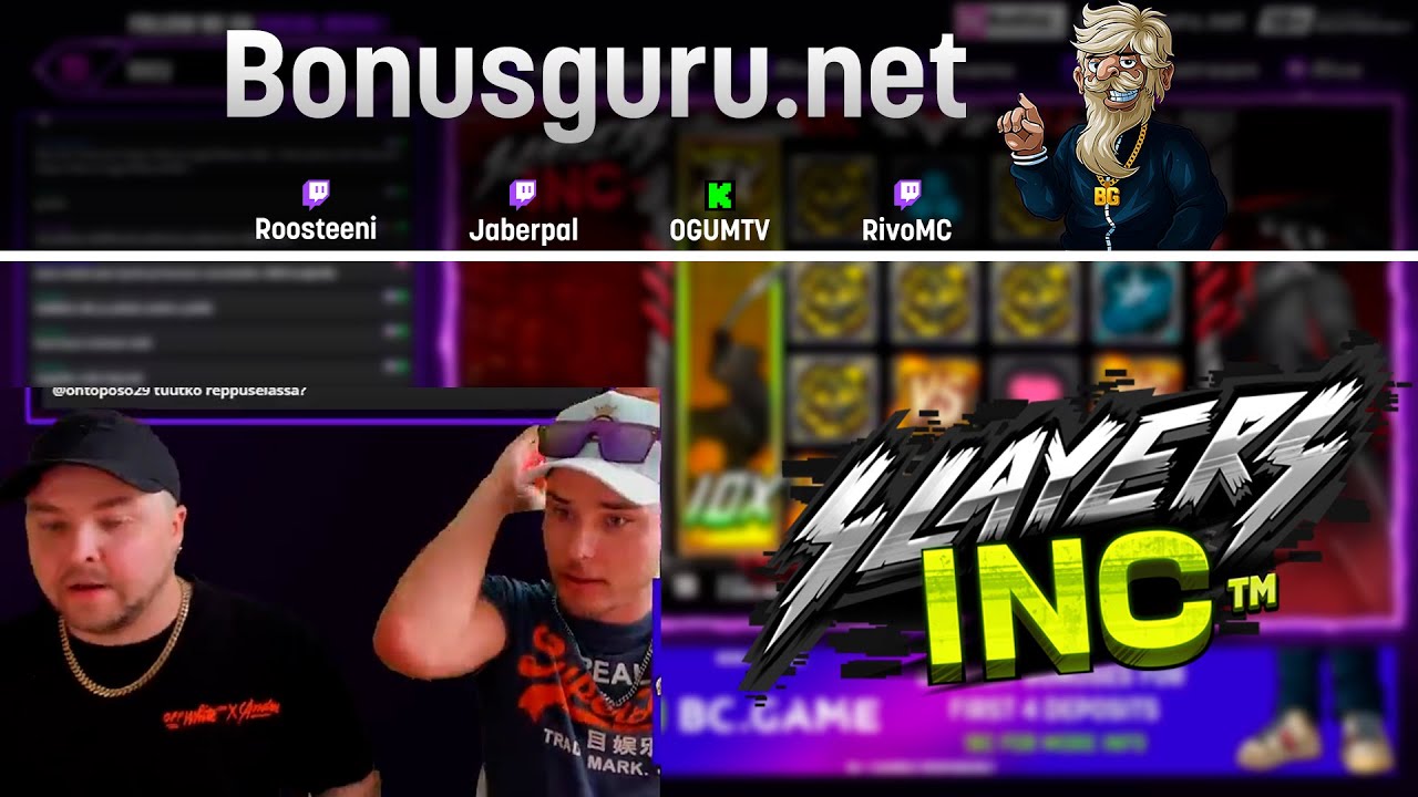 Slayers Inc / RivoMc - 4 Scatters = Money  / Bonusguru.net